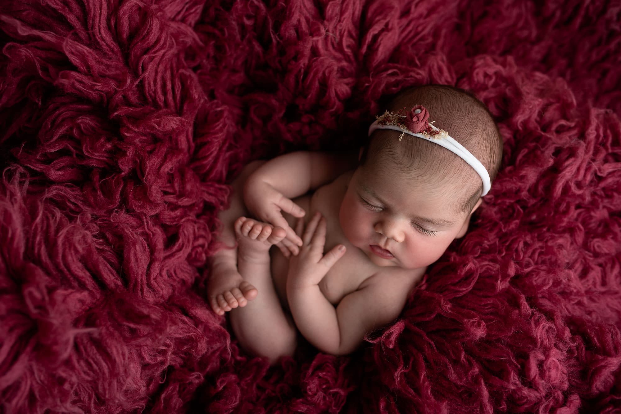 Newborn baby photography pose Tianna J-Williams Photography