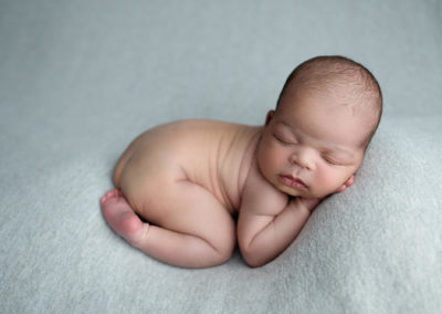 Newborn Posed Baby Sleeping Tianna J-Williams Photography
